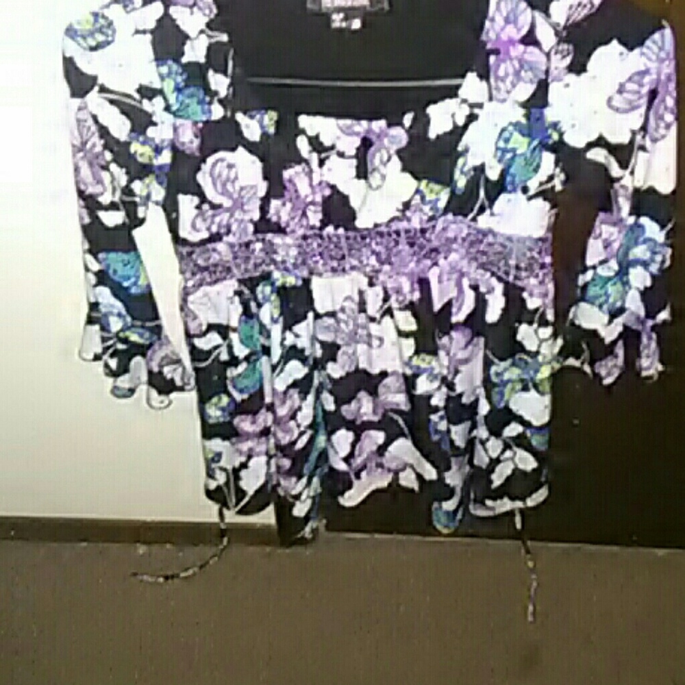 A butterfly shirt